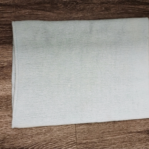 Pure Collection Light Blue Scarf - Picture 5 of 6